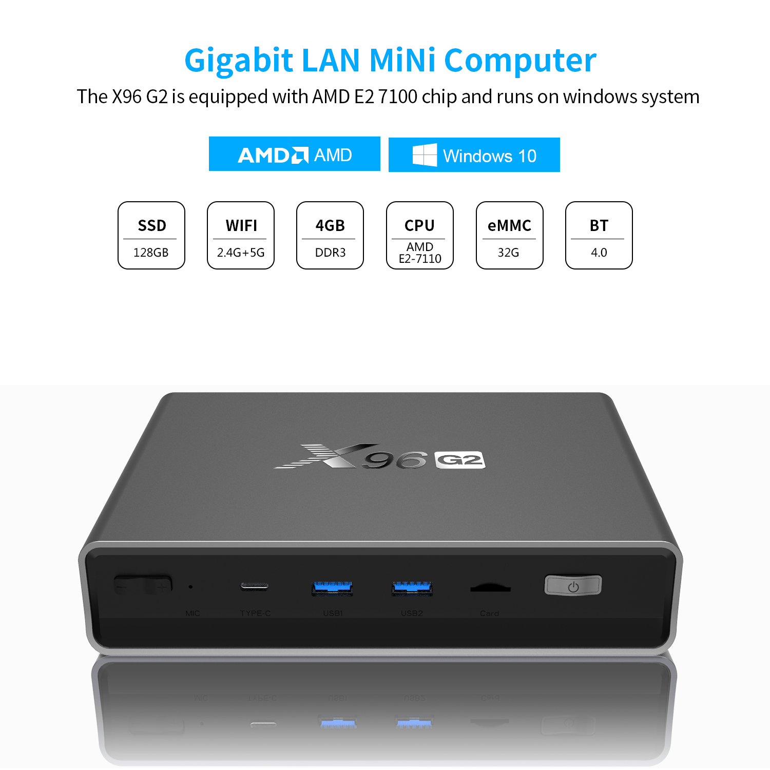 X96 G2 Mini Pc 迷你电脑