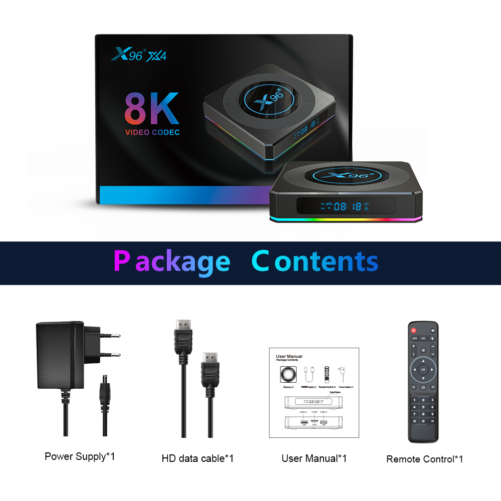 x96x4 s905w4 机顶盒 tv box