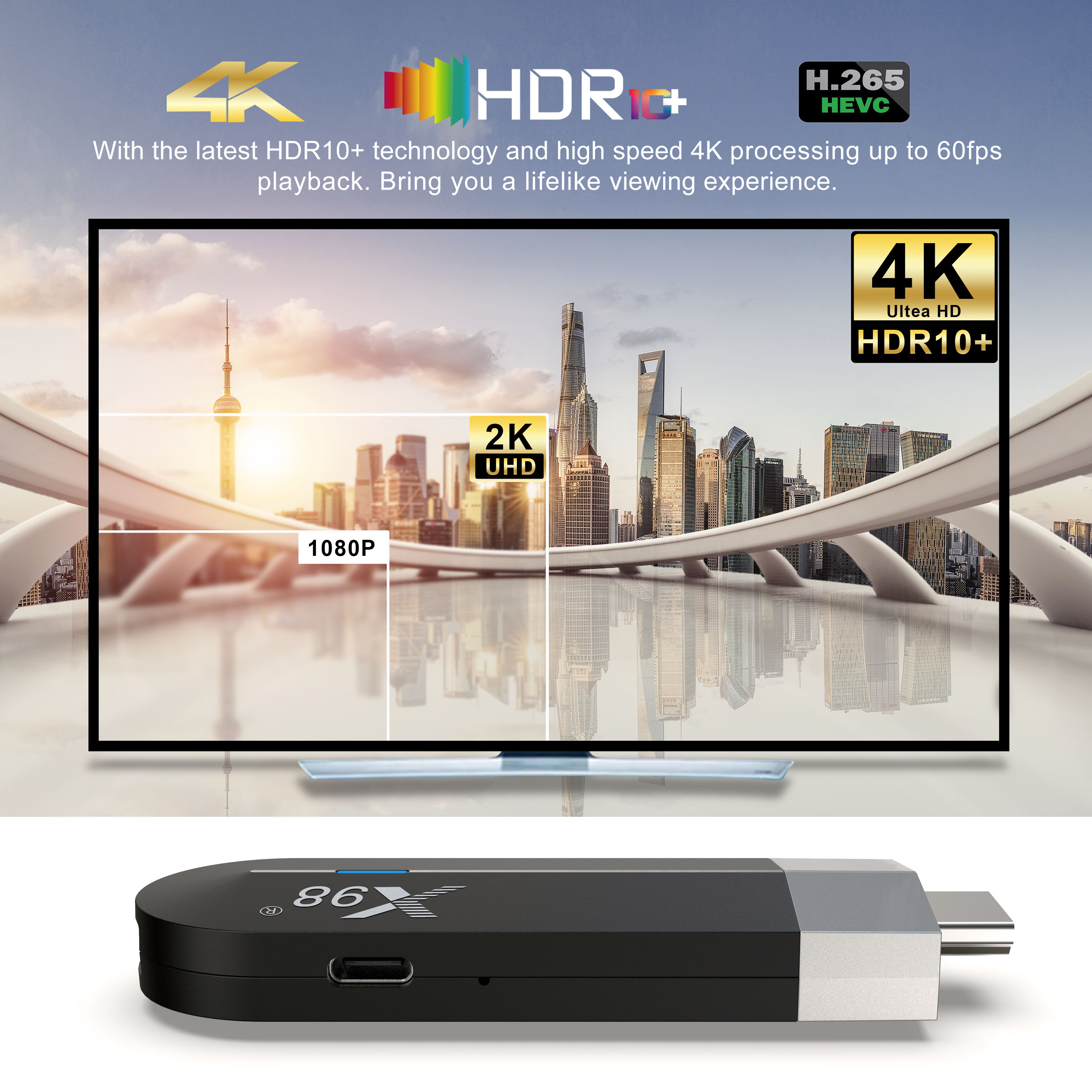 X98S500 TV stick